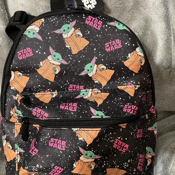 NWT Star Wars backpack Grogu The Child Baby Yoda - Picture 5 of 10